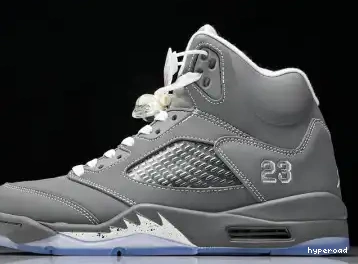 Hyperoad Grey' Jordan Retro 5 'Wolf 0702